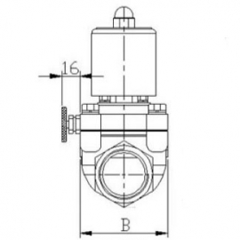 帶手動(dòng)電磁閥圖片